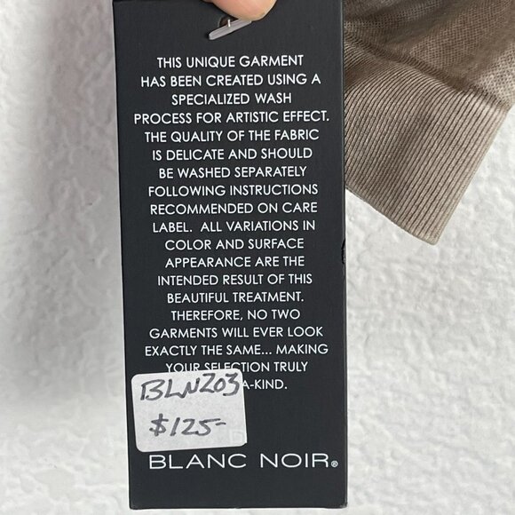 Blanc Noir Jacket Track La Jolla Beach Tennis Club Logo Fitted - Picture 9 of 16